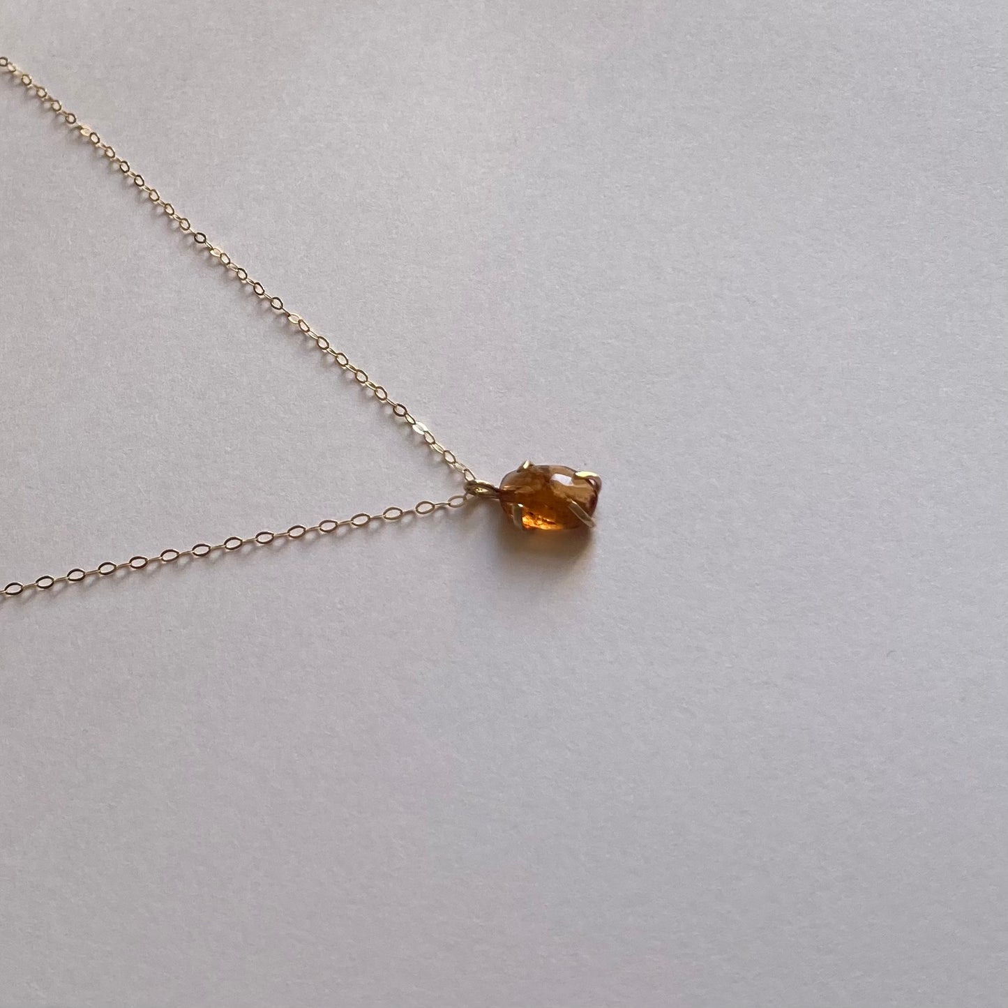 Hessonite Garnet Necklace