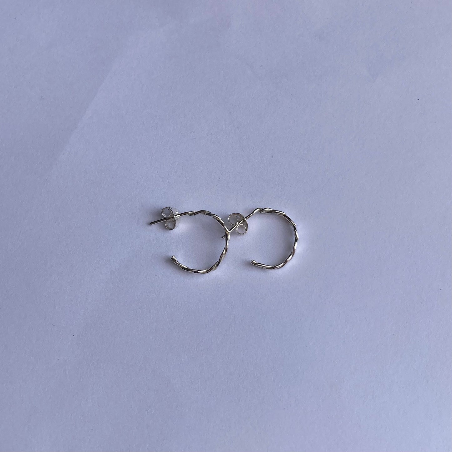 Twisted Hoop Earrings