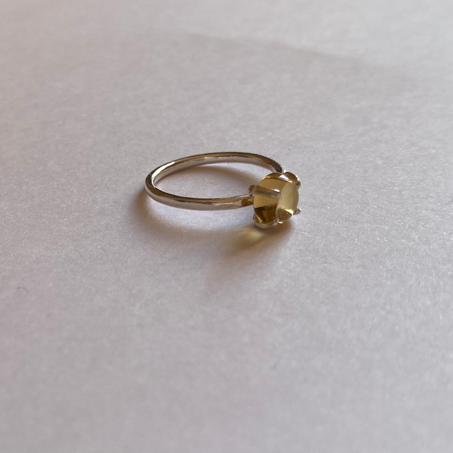 Citrine ring