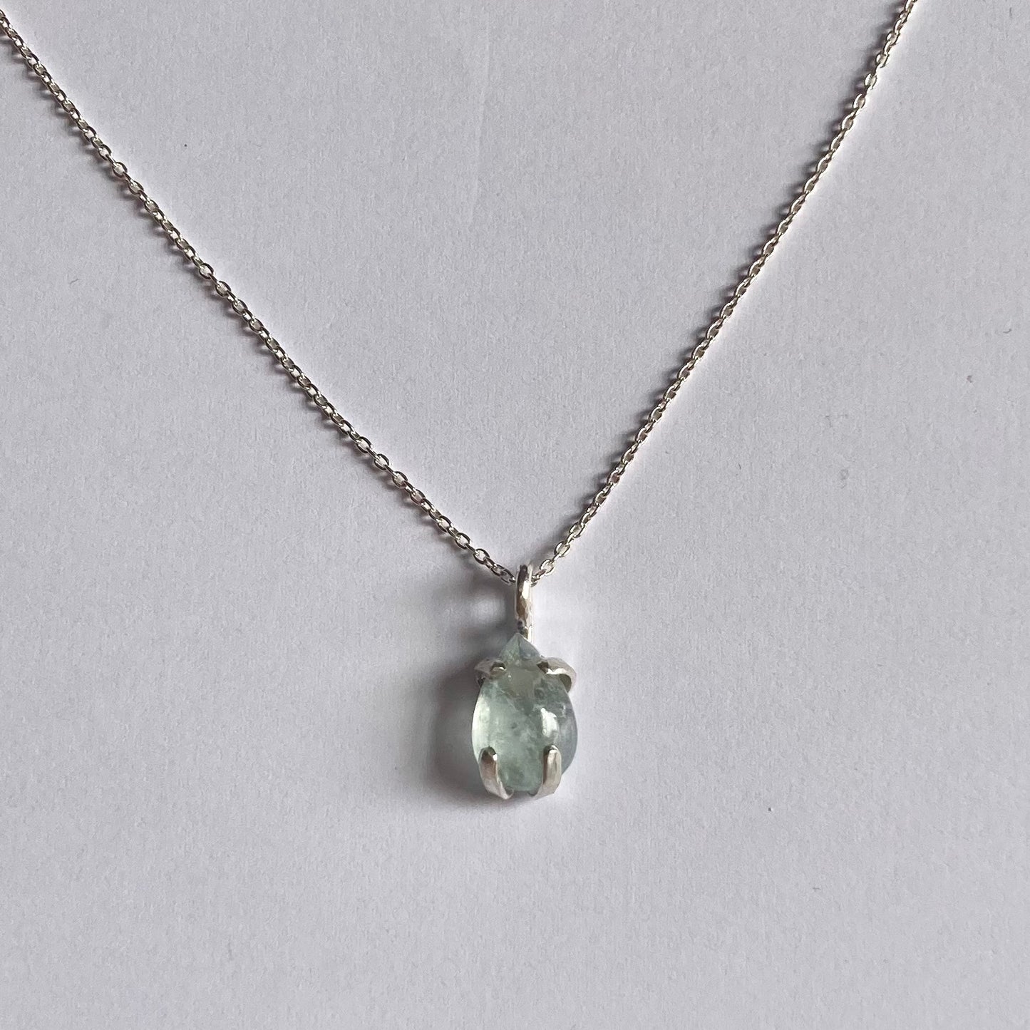 Aquamarine Pendant Necklace